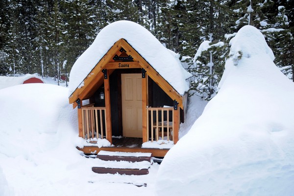 Propane Furnaces Keep the Huts Toasty Warm