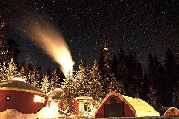 Yellowstone Expeditions Yurt Camp
