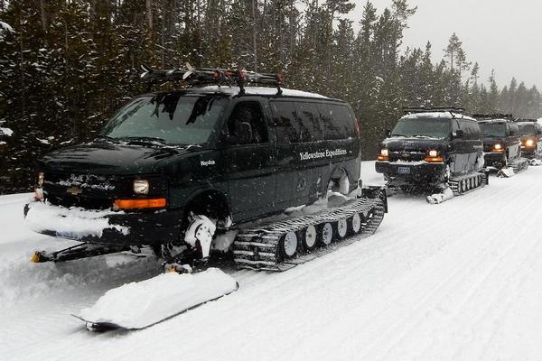 Yellowstone Expeditions Snow-Buster Snowcoaches